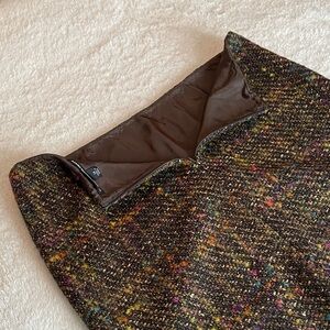 Ellen Tracy Tweed Skirt | size 14 | cute skirt | easy to wear in Fall or Winter